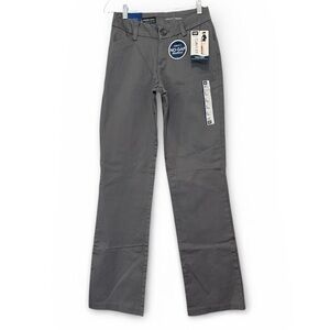 Lee Modern Series Curvy Fit Trousers Gray Women’s 2 Long Stretch NWT